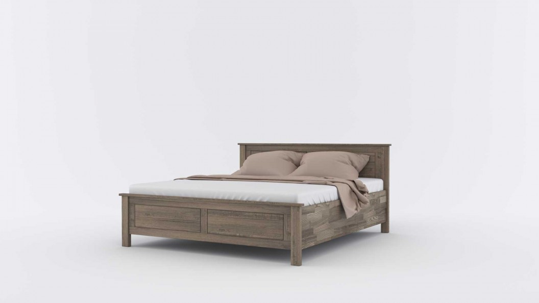 Modern szürke ágy